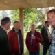 12. Auch der Obmann des Kirchenchores Bad Radkersburg (Mitte) gibt uns die Ehre seines Besuches.