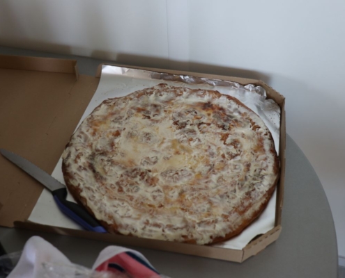 9..... mit Gibanica....